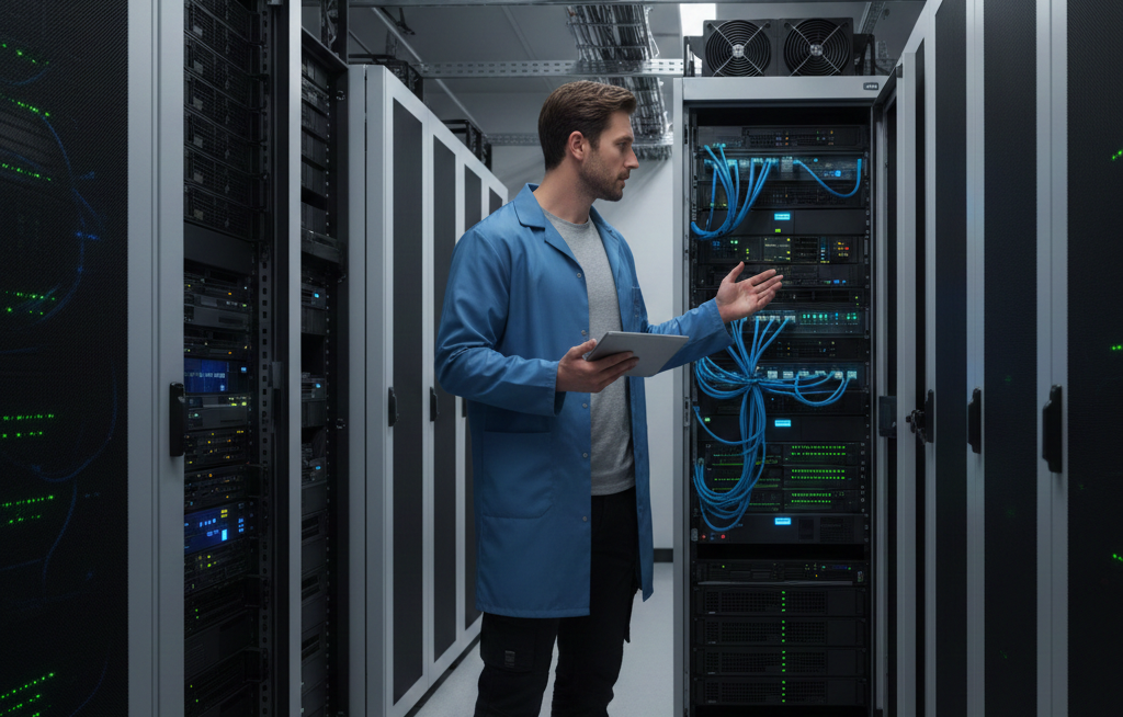 Técnico no DataCenter