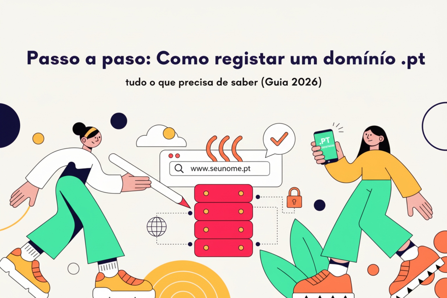 Como registar um domínio .pt